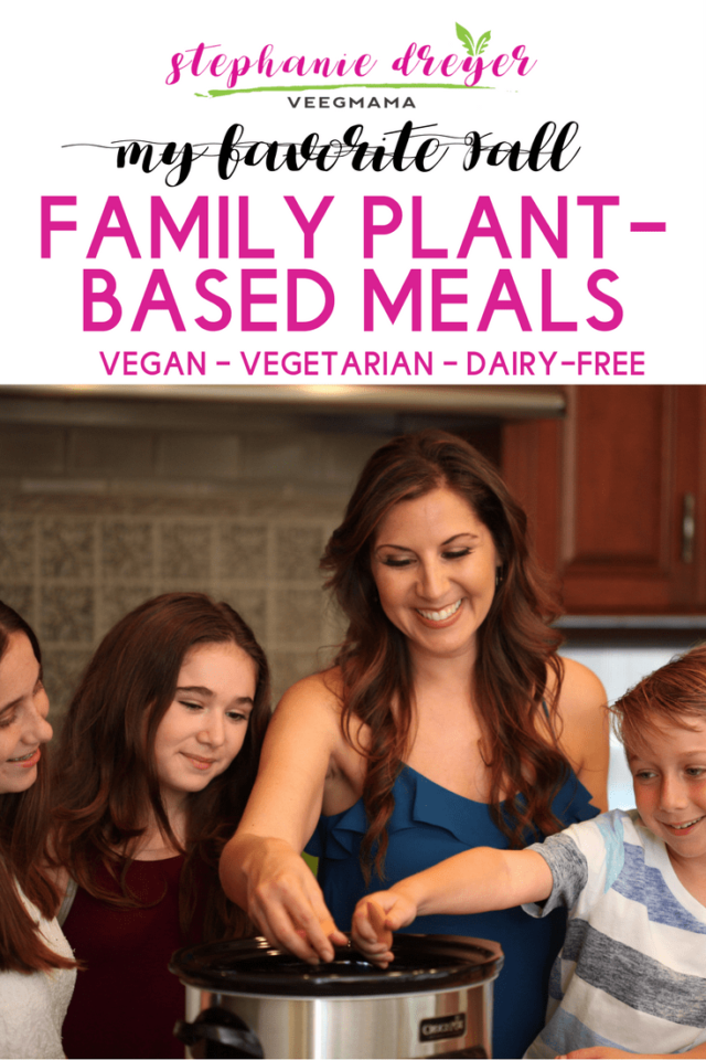 This list of my favorite plant-based Fall family recipes will keep your family well fed this season with minimal work and time in the kitchen for you.