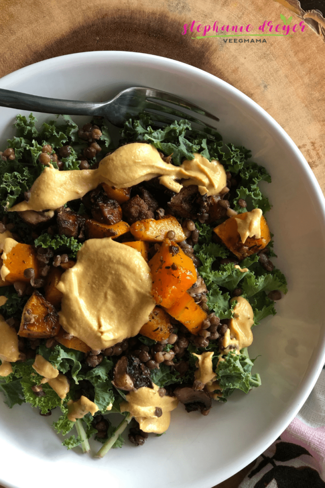 Batch cook butternut squash and cremini mushrooms and use them all week long in these 3 delicious meals perfect for the Fall season.