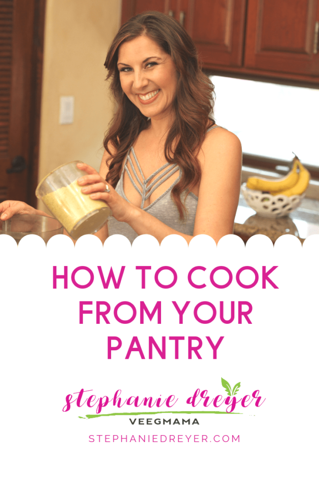 How to cook from your pantry